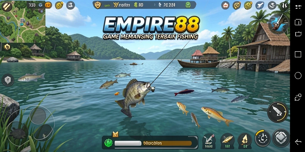 Tangkapan ikan yang menakjubkan dalam gameplay EMPIRE88.