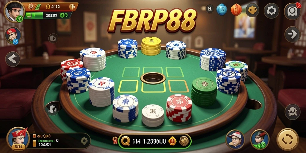 Tampilan gameplay QiuQiu yang mendebarkan di FBRP88.