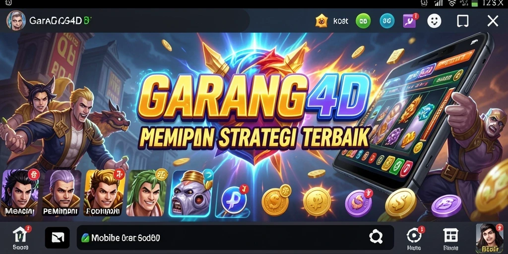 Tampilan dinamis dari gameplay GARANG4D yang menarik.