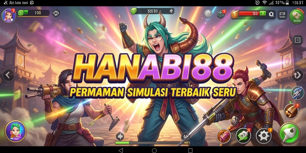 Tampilan gameplay <strong>HANABI88</strong> yang mendetail dan realistis.