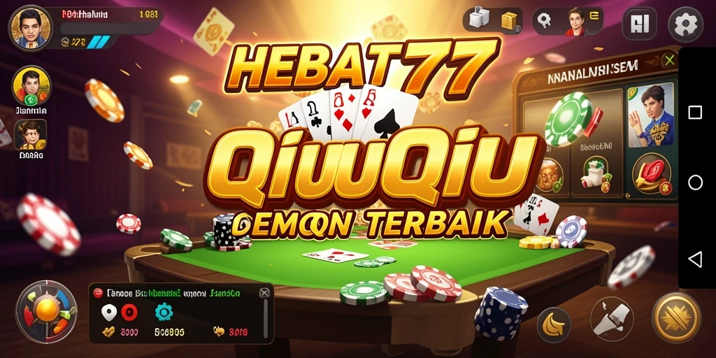 Tampilan gameplay QiuQiu yang seru dan menantang di HEBAT777.