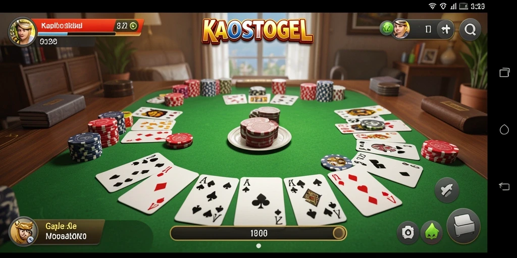 Tampilan gameplay seru dan interaktif di KAOSTOGEL.