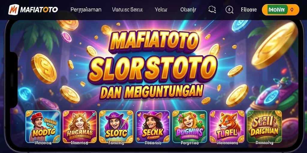 Tampilan gameplay Slot yang menarik dan seru di MAFIATOTO.