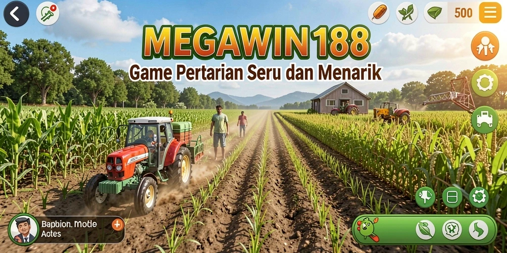 Tampilan gameplay Farming di MEGAWIN188 yang seru dan interaktif.