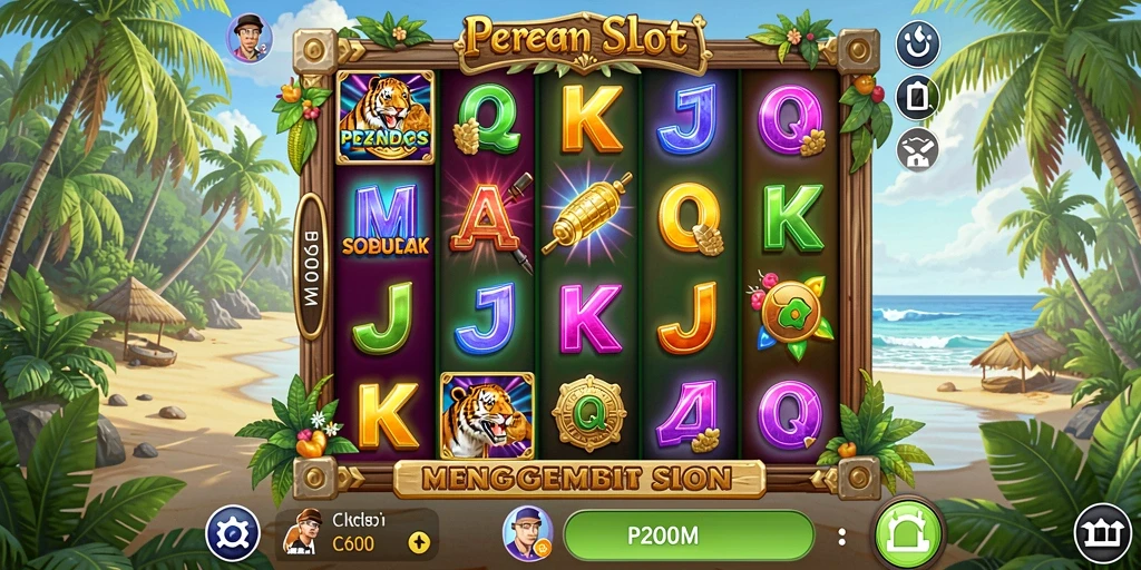Tampilan menarik dari gameplay P200M yang mengasyikkan.