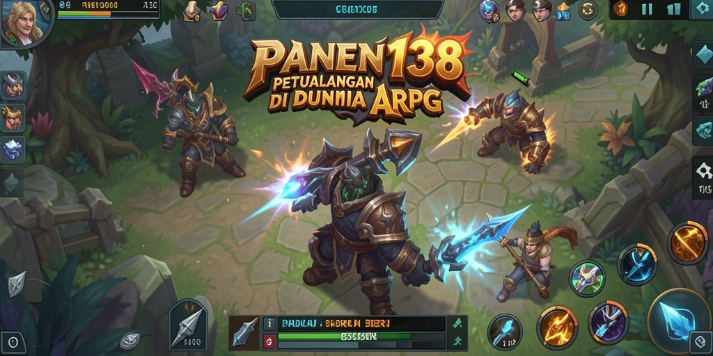 Gameplay seru dalam petualangan ARPG yang mendebarkan.