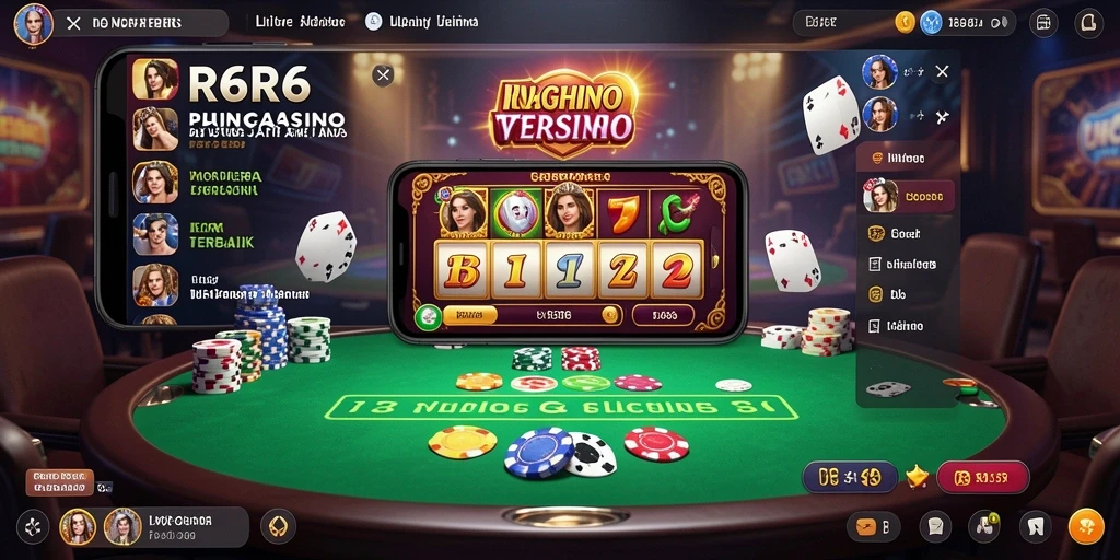 Gameplay menarik dari R6R6 dalam pengalaman Live Casino.