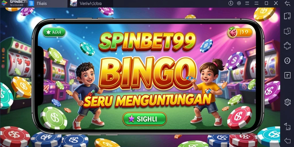 Tampilan gameplay seru dalam aplikasi Bingo SPINBET99.