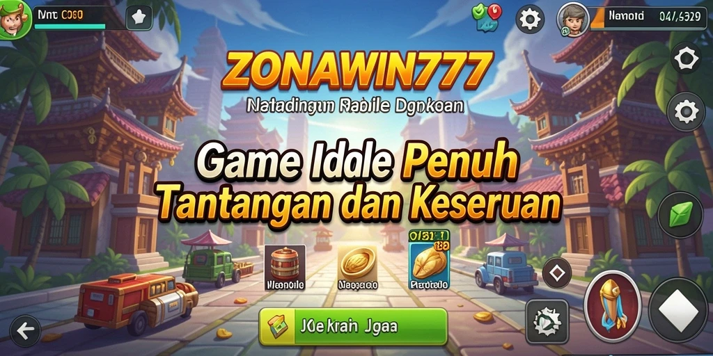 Tampilan gameplay menarik dari ZONAWIN777 yang penuh warna.